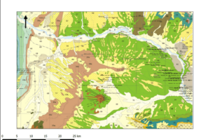 Mapa Geologico Yacimiento Chihuido de la Sierra Negra